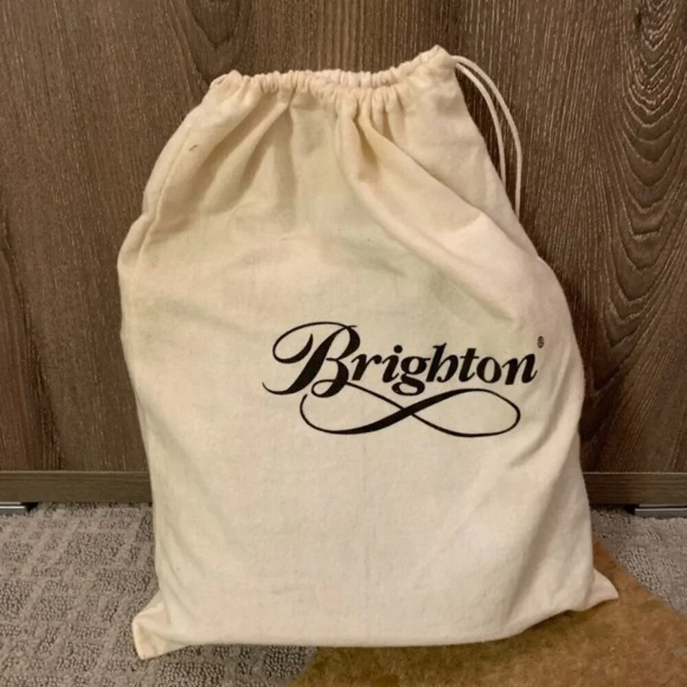 Brighton Embossed Leather Shoulder Bag